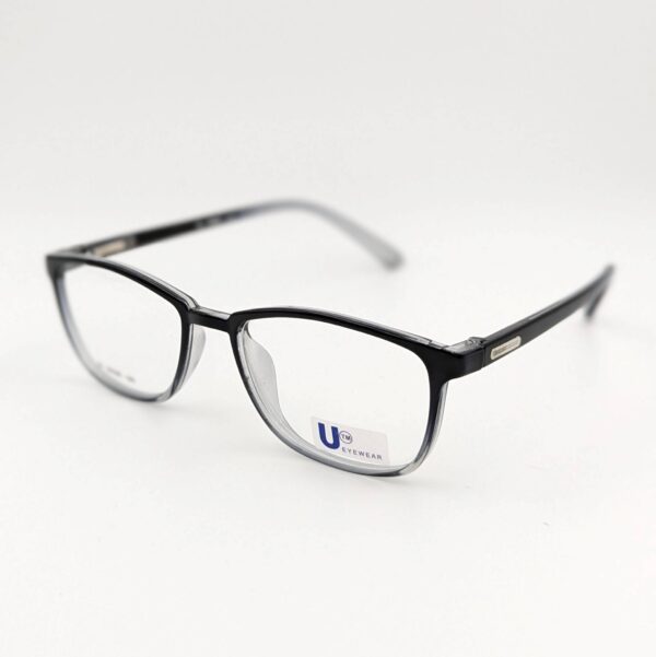 Full-Rim Square Eyeglasses Black